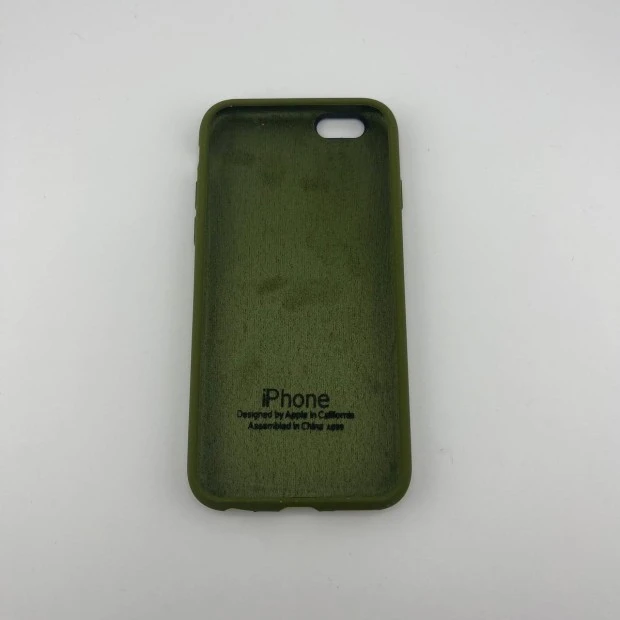 Оригінальний силіконовий чохол Apple iPhone 6  /  6s (46) Глибокий Зелений