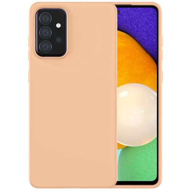 Силікон Wave Case Samsung Galaxy A52 (2021) (пудровим)