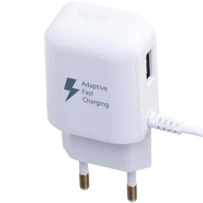СЗУ-адаптер Samsung EP-CM300 2.1A + MicroUSB-кабель (Белый)