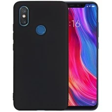 Силиконовый чехол iNavi Color Xiaomi Mi8 (Черный)