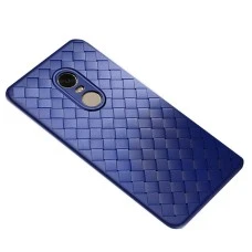 Накладка Weaving Leather Xiaomi Redmi 5 (синий)