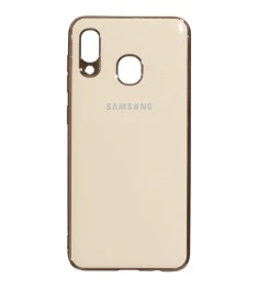 Силикон Zefir Case Samsung Galaxy A20 / A30 (2019) (Бежевый)