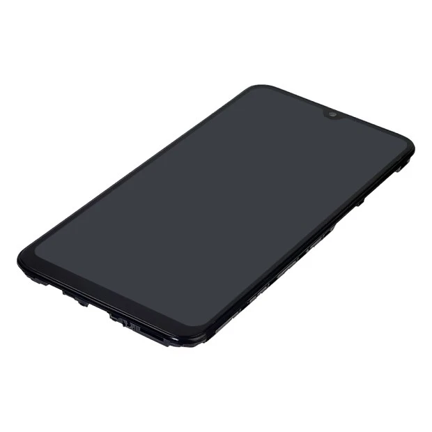 Дисплей для Samsung M215/ M305/ M307 Galaxy M21/ M30/ M30S с чёрным тачскрином и корпусной рамкой OL