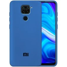 Силикон Original Case Xiaomi Redmi Note 9 (Кобальт)