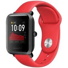 Ремешок Original Xiaomi Amazfit Bip 20mm (Simple Lock) (Красный)