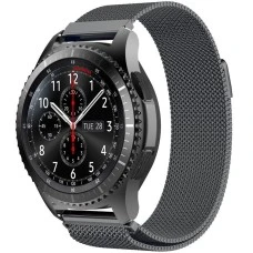 Ремешок Milanese Loop Xiaomi Amazfit / Amazfit Stratos / Samsung Gear S2 / S3 22mm (Grey)
