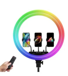 Набор для съемки LED-лампы MJ-18 RGB (45cm) (Чёрный)