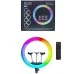 Набор для съемки LED-лампы MJ-18 RGB (45cm) (Чёрный)