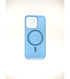 Чохол Clear Case Premium з MagSafe для Apple iPhone 15 Pro (Королівський Синій)