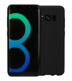 Силикон SMTT Samsung Galaxy S8 (Черный)