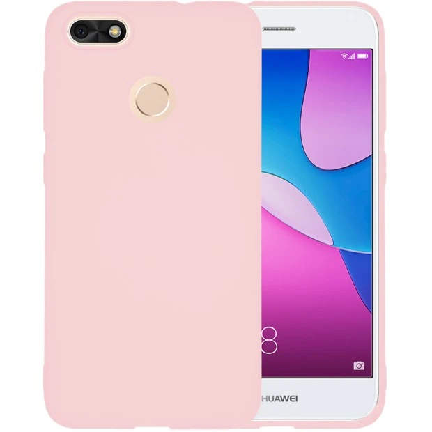Силиконовый чехол iNavi Color Huawei Nova Lite (2017) (персик)
