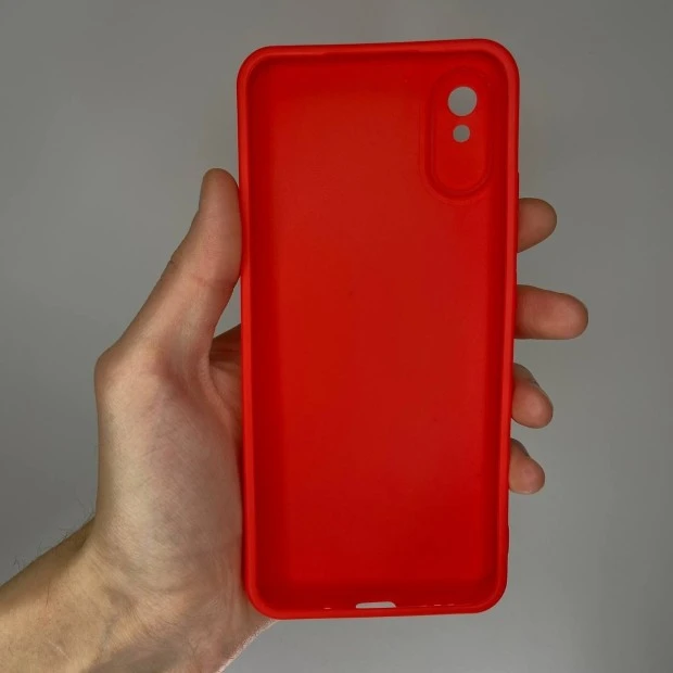 Силіконовий чохол Lux Shotcam для Xiaomi Redmi 9A (Червоний)