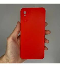 Силіконовий чохол Lux Shotcam для Xiaomi Redmi 9A (Червоний)