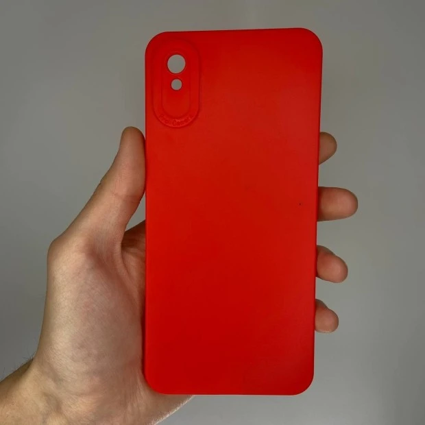 Силіконовий чохол Lux Shotcam для Xiaomi Redmi 9A (Червоний)