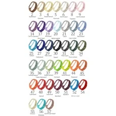 Ремешок Original Design Xiaomi Mi Band 5 / Mi Band 6 / Mi Band 7 (41) (Зелёно-жёлтый)