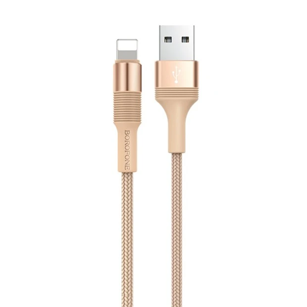USB-кабель Borofone BX21 (Lightning) (Золотий)