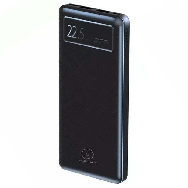 PowerBank WUW Y101 10000mAh PD+QC 3.0 22.5W LCD (Black)