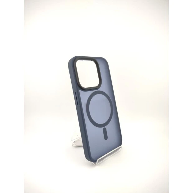 Чохол WAVE Matte Insane Case з MagSafe для iPhone 15 Pro (Темно-синій)