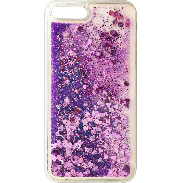 Силикон Liquid Fashion Apple iPhone 7 Plus / 8 Plus (Violet)