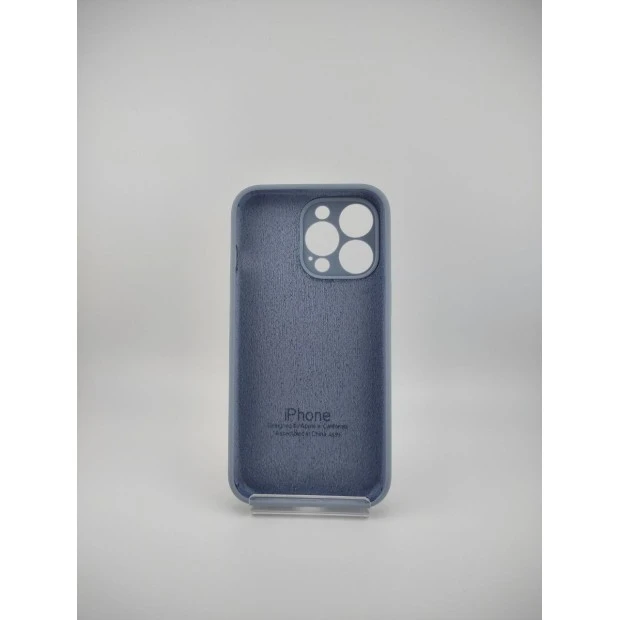 Силикон Original RoundCam Apple iPhone 13 Pro (42) Shadow Blue