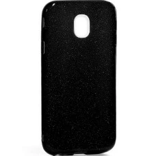 Силикон Glitter Samsung Galaxy J3 (2017) J330 (черный)