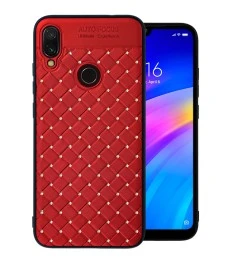 Накладка Netting Diamond Xiaomi Redmi Note 7 (Красный)