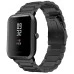 Ремешок Stainless Steel Xiaomi Amazfit Bip 22 mm (Black) Ремешок Stainless Steel Xiaomi Amazfit Bip 22 mm (Black)