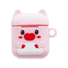 Чехол для наушников Apple AirPods Funny (Pig)