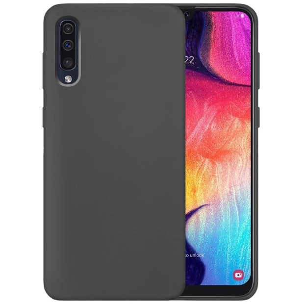 Силикон Original 360 Case Samsung Galaxy A30s / A50 / A50s (Чёрный)