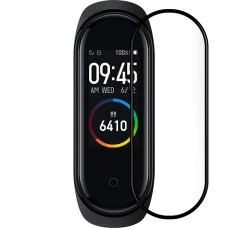 Защитное стекло 5D Xiaomi Mi Smart Band 4 Black