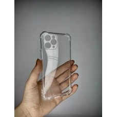Силикон 6D Apple iPhone 11 Pro (ShutCam) (Прозрачный)