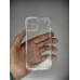 Silicone Case Diamond Apple iPhone 14 (Transparent)
