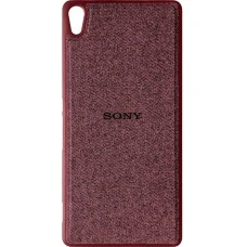 Силікон Textile Sony Xperia XA Ultra F3212 (Бордовий)