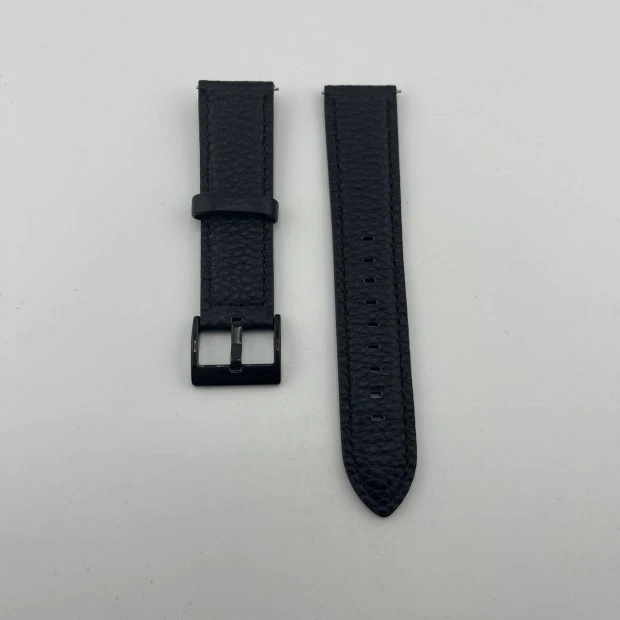 Ремінець Leather Edition 22 мм (чорний)