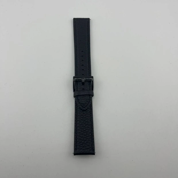 Ремінець Leather Edition 22 мм (чорний)