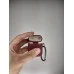 Чохол для навушників Full Silicone Case with Microfiber Apple AirPods (57) Марсала