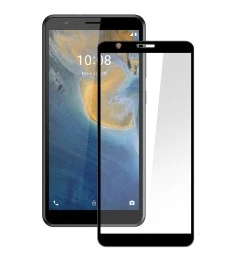 Защитное стекло 5D Japan HD для ZTE Blade A31 Black