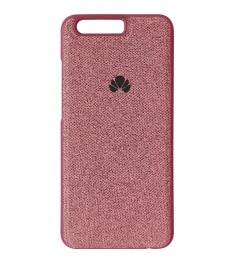 Силикон Textile Huawei P10 (Бордовый)