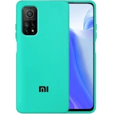 Силикон Original 360 Case Logo Xiaomi Mi 10T (Бирюзовый)