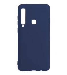 Силикон iNavi Color Samsung Galaxy A9 (2018) A920 (тёмно-синий)
