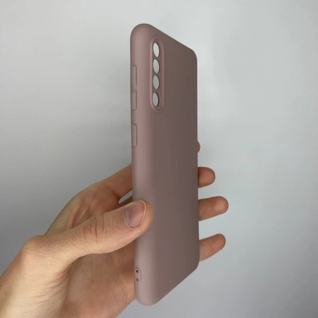 Силикон Original 360 Case Samsung Galaxy A30s / A50 / A50s (ShutCam) (Тёмная пудра)