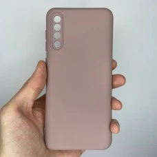 Силикон Original 360 Case Samsung Galaxy A30s / A50 / A50s (ShutCam) (Тёмная пудра)