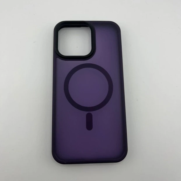 Чохол WAVE Matte Insane Case з MagSafe для iPhone 15 Pro Max (Глибокий Пурпурний)