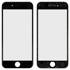 Защитное стекло для дисплея Apple iPhone 6 Black + Frame + OCA (AAA)