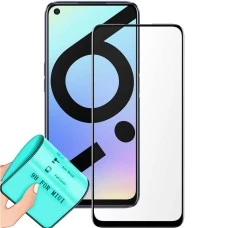Стекло 5D Ceramic Realme 6i Black