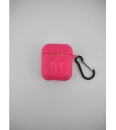Чехол для наушников Full Silicone Case Apple AirPods 1 / 2 (56) Cyclamen