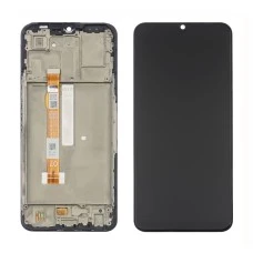 Дисплей для Vivo Y55 (5G) с чёрным тачскрином и корпусной рамкой