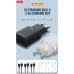 СЗУ-адаптер XO L92С + Type-C-кабель 2.4A 2USB (Чёрный) СЗУ-адаптер XO L92С + Type-C-кабель 2.4A 2USB (Чёрный)