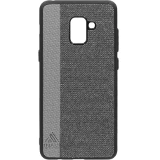 Силикон Inavi Samsung A8 (2018) A530 (серый)