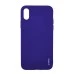 Силіконовий чохол iNavi Color для iPhone X / XS (фіолетовий) Силіконовий чохол iNavi Color для iPhone X / XS (фіолетовий)